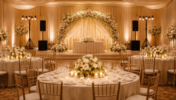 Hochzeitstechnik mieten Berlin – Ton & Licht perfekt geplant